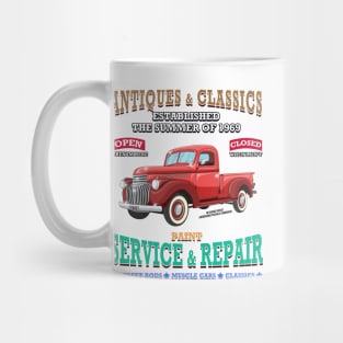 Antique Classic Car Garage Hot Rod Novelty Gift Mug